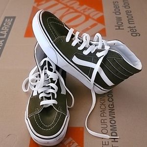 Vans High Top Night Green